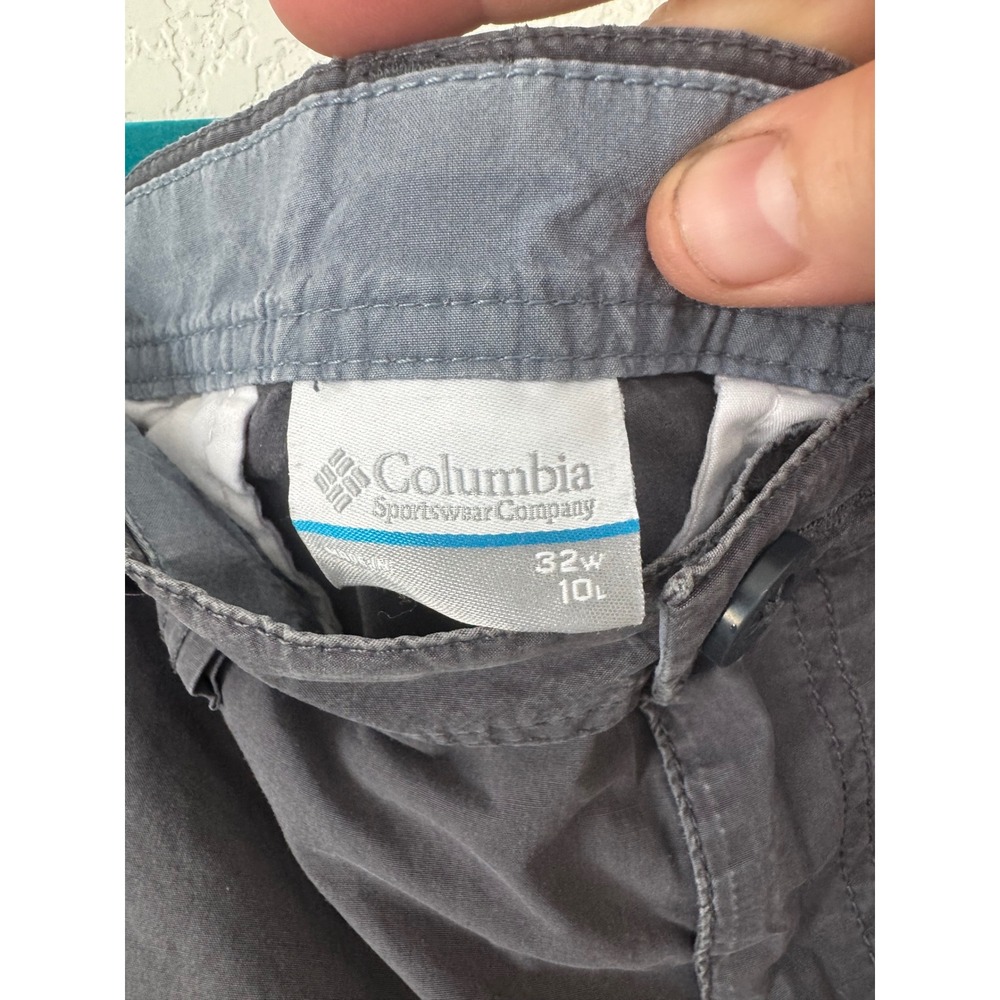 Columbia Sportswear Mens Shorts Size 32W Gray Casual Outdoor - Picture 2 of 6